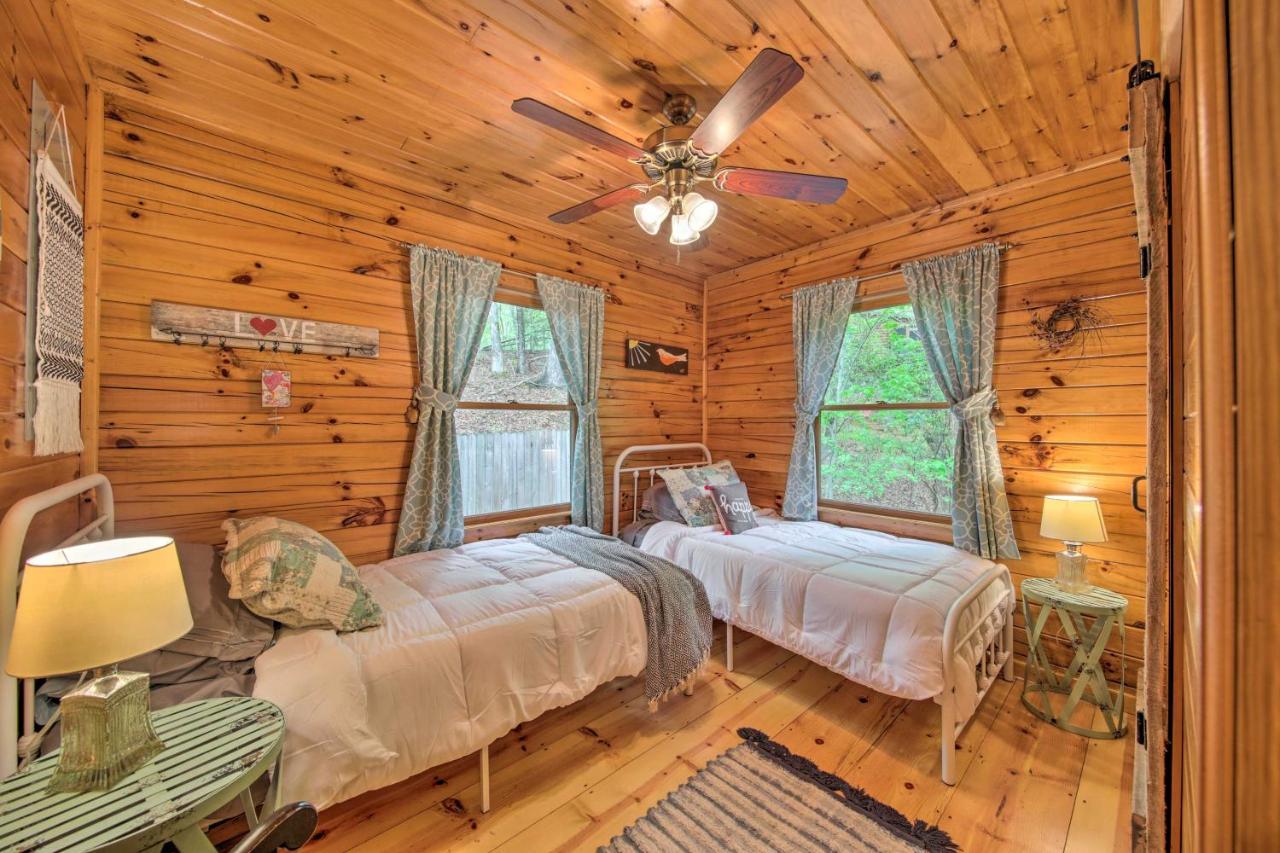 Peaceful Blue Ridge Cabin With Decks And Fire Pit 외부 사진